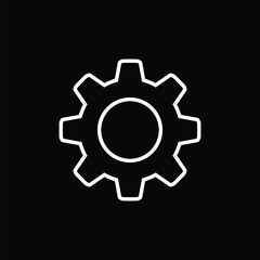 setting Icon vector illustration. Cog settings sign or Gear Sign icon for web and app..eps.