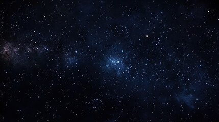 Naklejka premium Starlit Sky: Countless Stars in the Dark Night