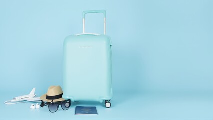 Obraz premium suitcase with luggage