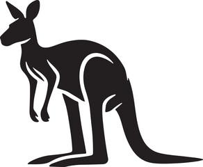 kangaroo illustration, Red Kangaroo Vector Silhouette, Kangaroo Illustration, Kangaroo Art Hand Drawn Line Art