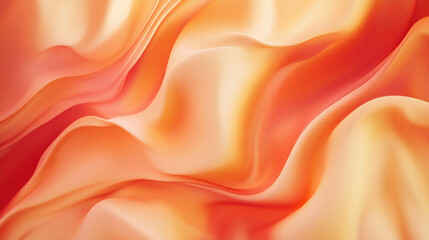 Obraz premium An abstract background with soft gradients of orange and red. 