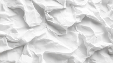 Obraz premium Start with a white sheet of paper. Start something from scratch. Space for new creative ideas. Texture Of Crumpled White Paper. Innovative business idea. Paper Texture Background. Textured Paper.