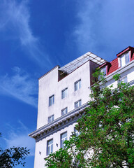 building in the city