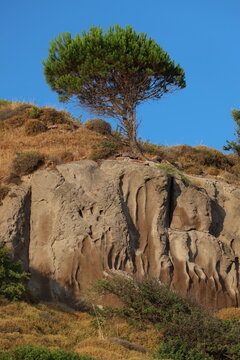 Stunning view at Ida Madra geopark, Izmir, Turkey