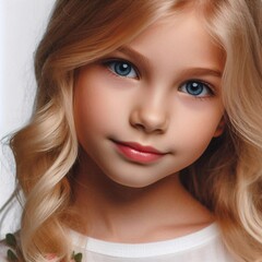 Fototapeta premium Blondes Mädchen