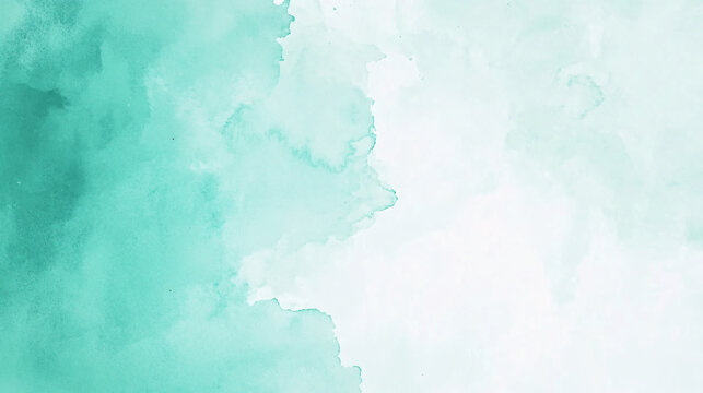 A clean, abstract multipurpose card with a green watercolor background, featuring soft and flowing brushstrokes in varying shades of green. This minimalist yet artistic design is ideal for event