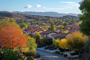 Santa Clarita suburb architecture outdoors building.