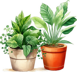 Fototapeta premium Plant Clipart Vector Illustration