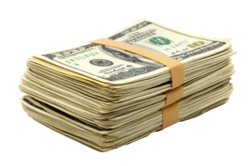 stack of dollars