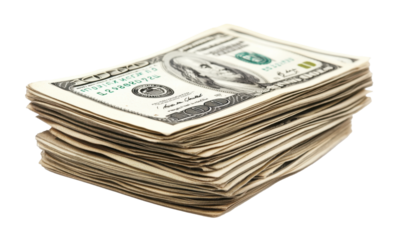 stack of dollars
