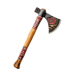 Axe. Isolated on transparent background.