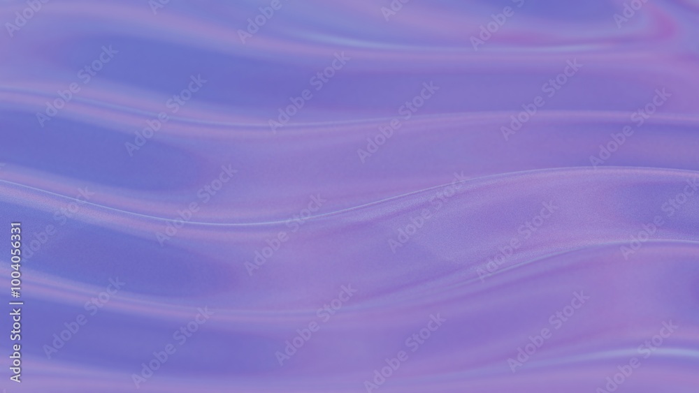 Aufkleber Abstract wave-like texture with purple and blue gradients in soft focus