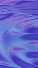Abstract wave-like texture with purple and blue gradients in soft focus
