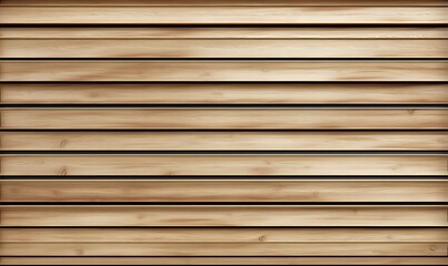  Wooden wall. Texture of wood panels. Pattern of slats with horizontal stripes. Modern interior fences and partitions used in architecture. Cladding from boards is a building material. 