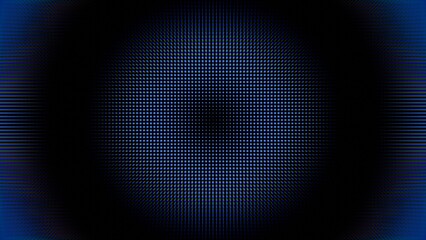 Colorful pixel burst radiating from a dark center..