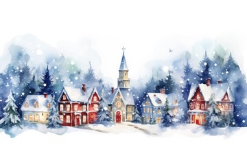 Fototapeta premium Architecture christmas building outdoors.