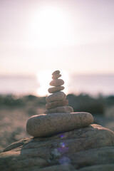 누군가의 소원이 담긴 돌탑