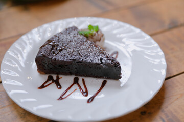 ガトーショコラ　Gateau chocolat cake