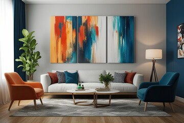 Chic Canvas Design Showcase for Modern Interior Aesthetics