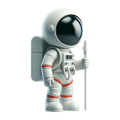 Astronaut isolated on transparent background