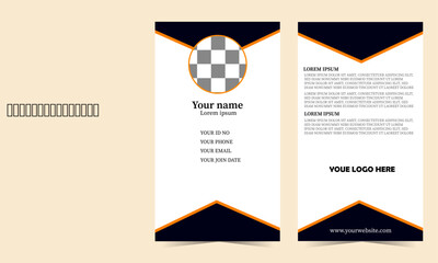 ID Card Template | Office Id card | Employee Id card for your company