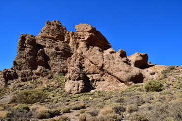 Tenerife, Canary Islands - march 15 2024 : Teide National Park