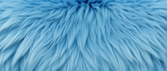 Fototapeta premium Soft Blue Fur Texture