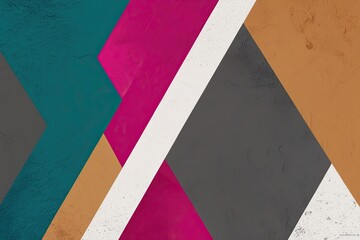 Fototapeta premium Fuchsia Teal Indigo Amber Cream Gray White Abstract Texture Background for Branding and Design