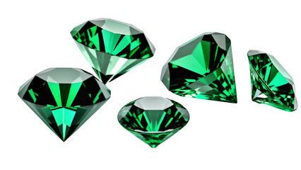 Fototapeta premium green diamond gem