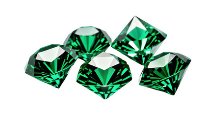 Fototapeta premium green diamond gem