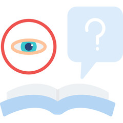 Obraz premium Investigation icon