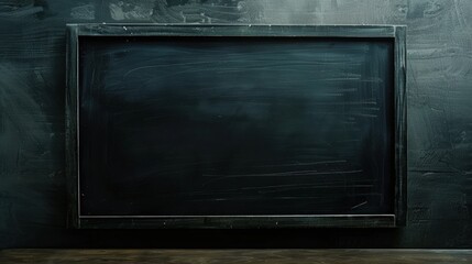 Obraz premium A simple blackboard transformed by graffiti in honor of teachers