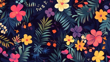 Floral Patterns Background