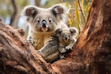 Fototapeta premium Koalas koala wildlife animal.