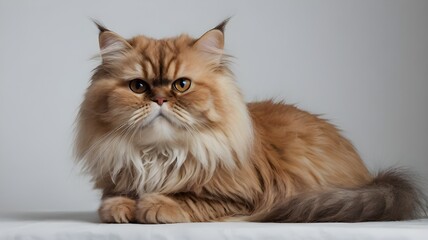 Persian cat close up
