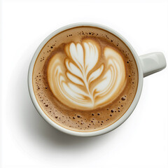 Coffee isolated on white background. generative AI