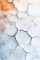 Obraz premium Abstract texture of cracked, weathered stone with a rugged feel