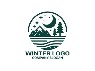 Winter logo design