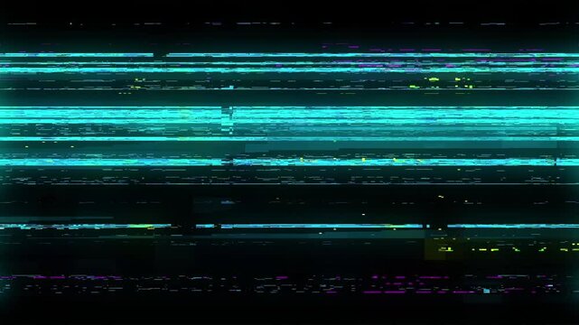 GLITCH Transitions with 16mm Film Grain Overlay Background and Alpha Channel in 4K for Vlogs, YouTube, and Movies Intros 4K Glitch Transition TV Noise Multicolored Analog Overlay Video Effect