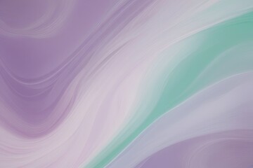 Obraz premium Tranquil Lavender and Mint Soft Pastel Gradient Background Texture