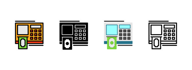 Set of ATM Icon