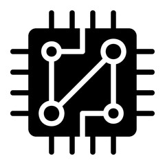 cpu glyph icon