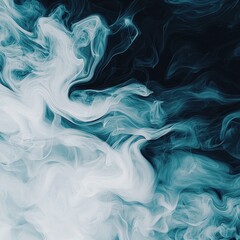 Obraz premium Abstract texture of swirling smoke patterns with a dark, mysterious mood