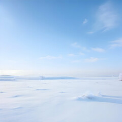 Obraz premium A serene winter landscape