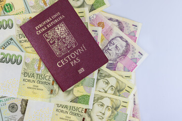 Czech citizens experience inflation, they invest their savings by purchasing dollars in United States using their Czech passports