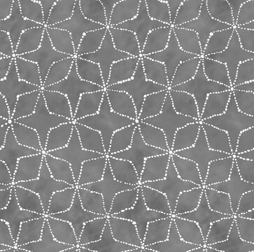 The Abstract Watercolor Dot pattern ( Grey ) 