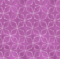 The Abstract Watercolor Dot pattern ( Violet )