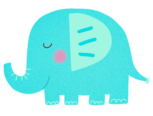 elephant cartoon illustration