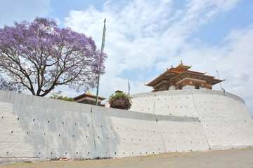The Punakha Dzong administrative centre of Punakha District in Punakha, Bhutan
