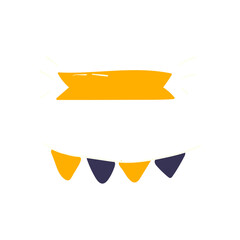 Handdraw New Year Party Badge